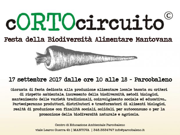 Festa della Biodiversità Alimentare Mantovana | 17 settembre 2017 dalle ore 10 alle 18 | Parcobaleno - Mantova